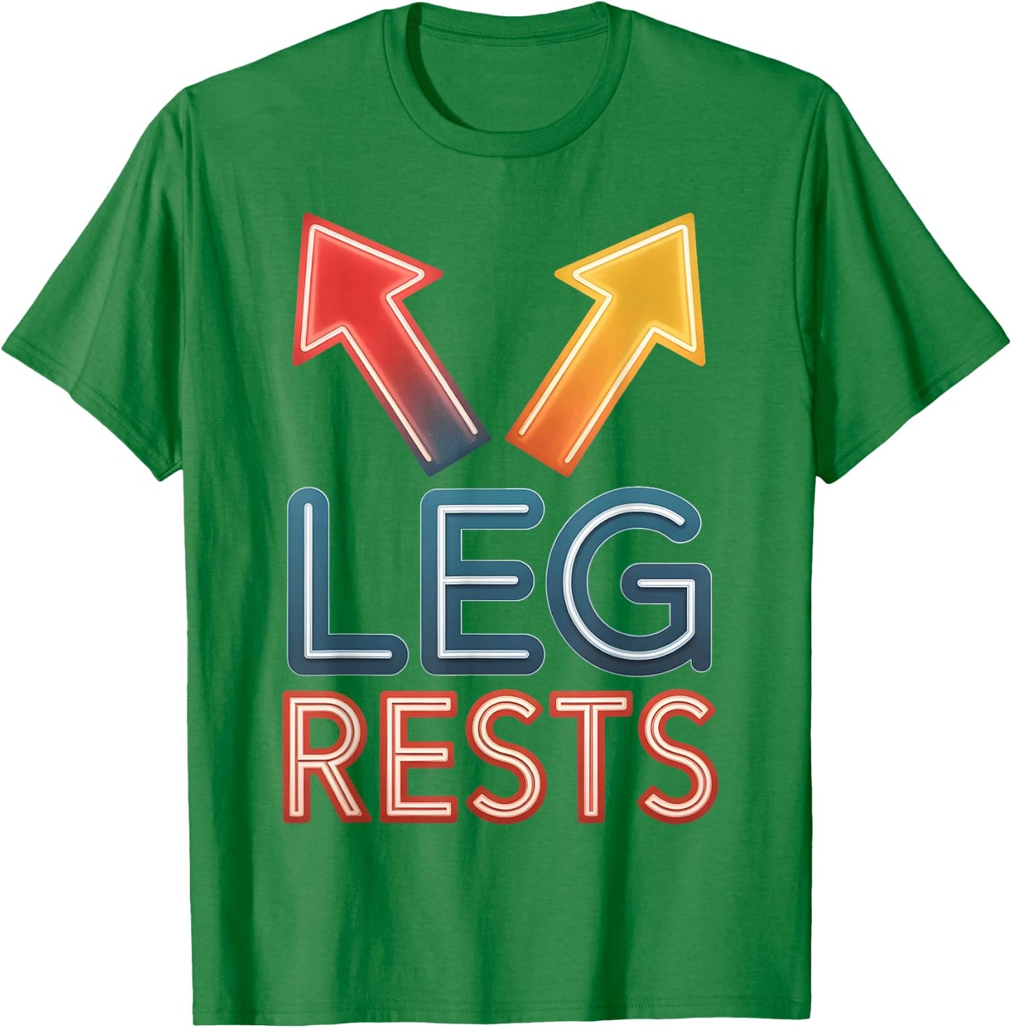 Leg Rests Funny Couple Humor Adult Joke Men Women Dirty T-Shirt - T-Shirt | Irish Green