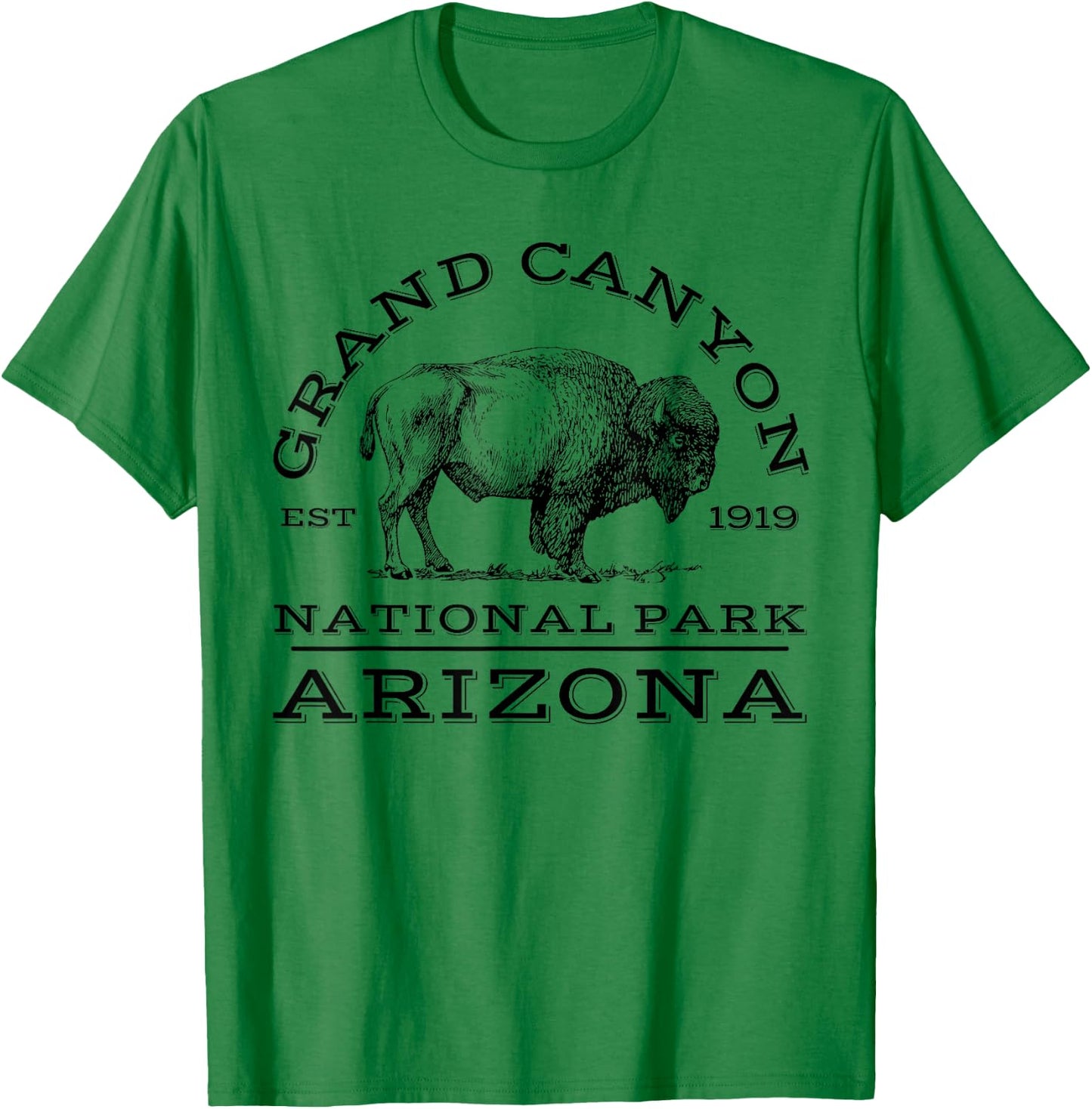Grand Canyon National Park T-Shirt - T-Shirt | Irish Green