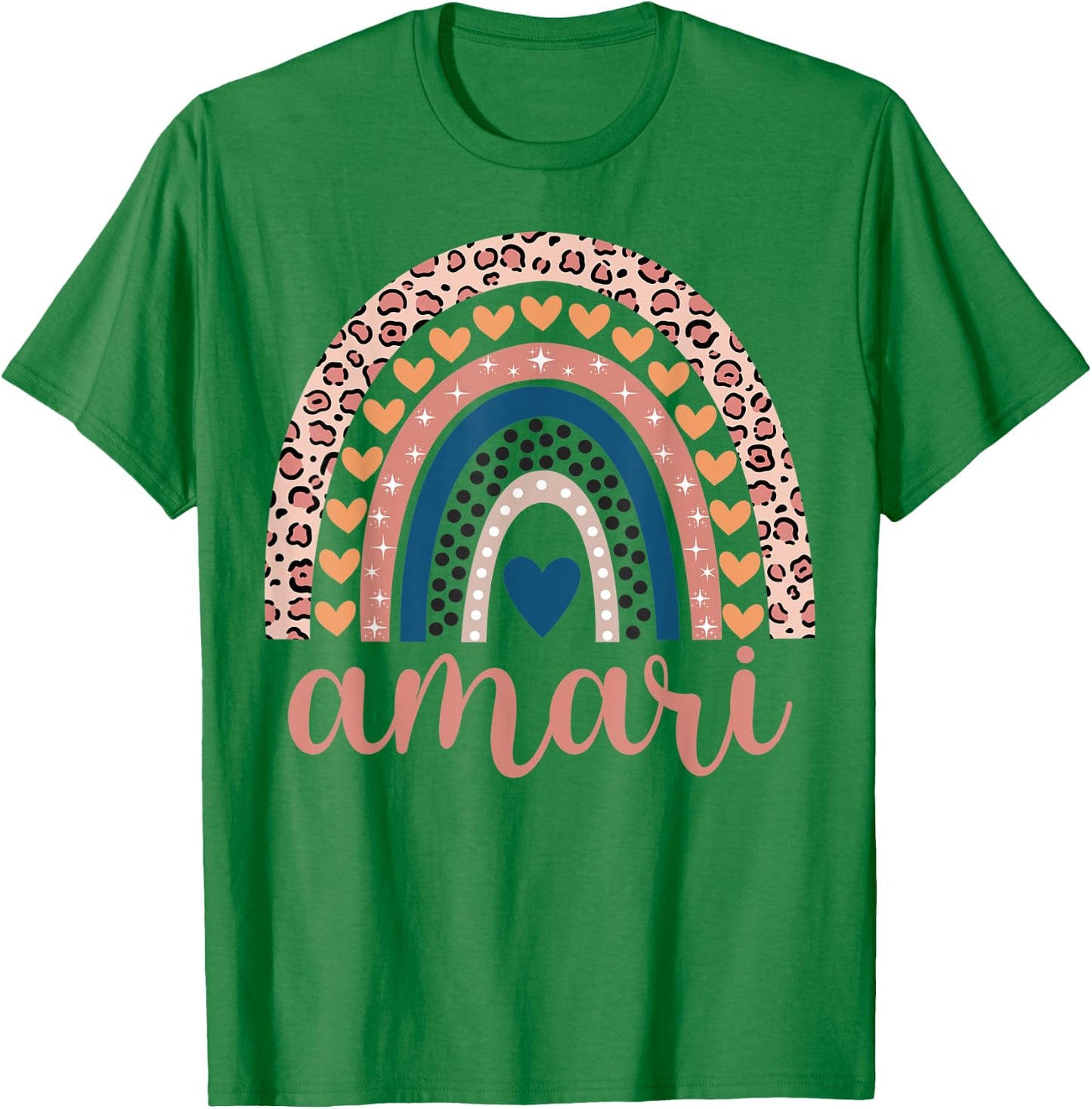 Amari Amari Name Birthday Shirt Gift T-Shirt - T-Shirt | Irish Green