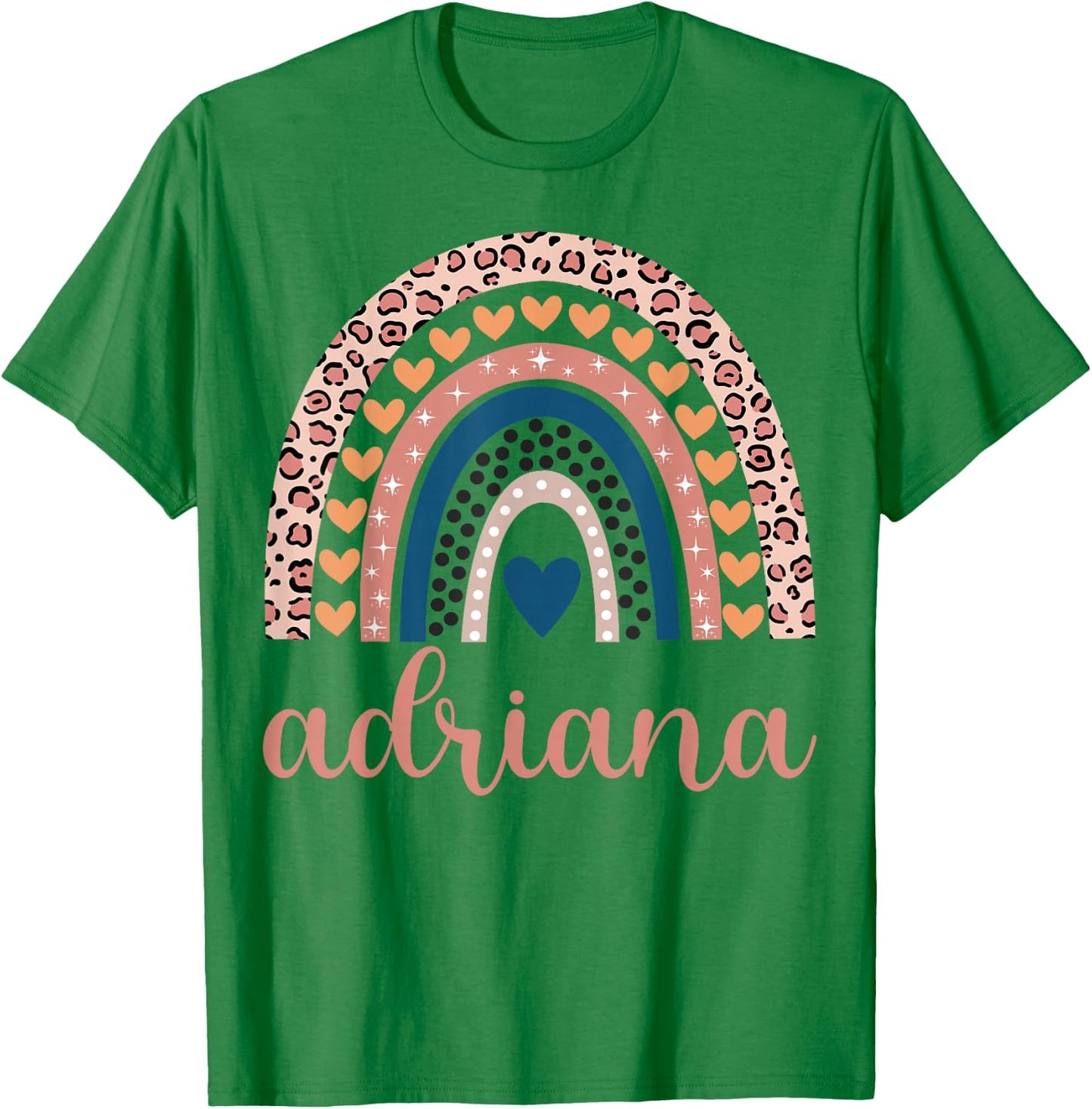 Adriana Adriana Name Birthday Shirt Gift T-Shirt - T-Shirt | Irish Green
