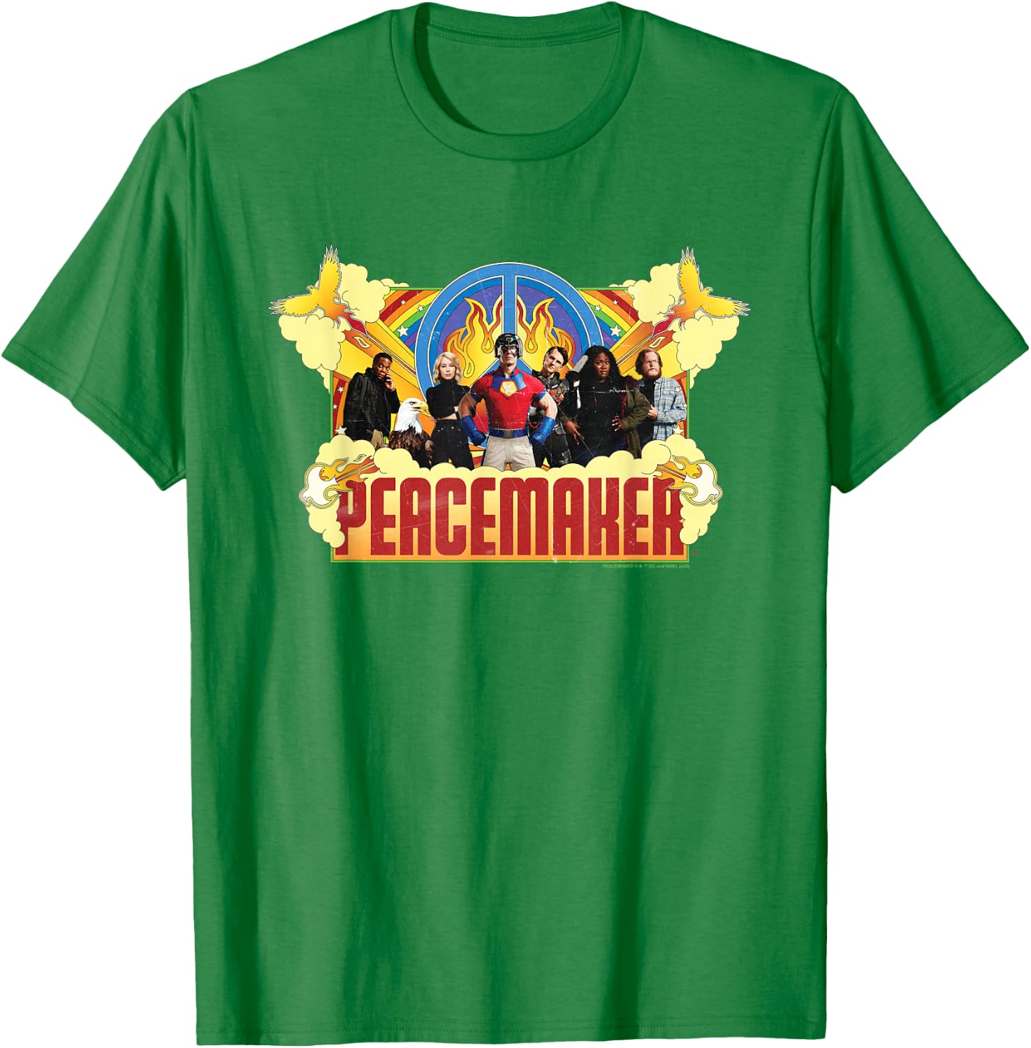 Peacemaker Main Crew T-Shirt - T-Shirt | Irish Green