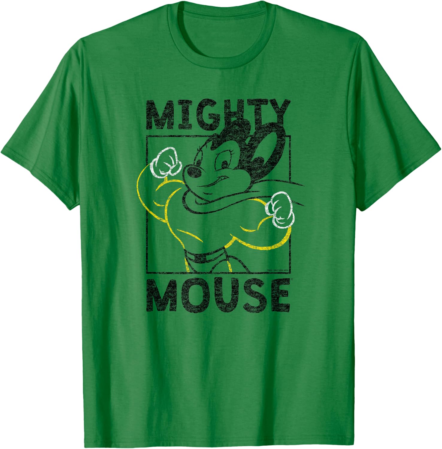 Mighty Mouse Break The Box T-Shirt - T-Shirt | Irish Green