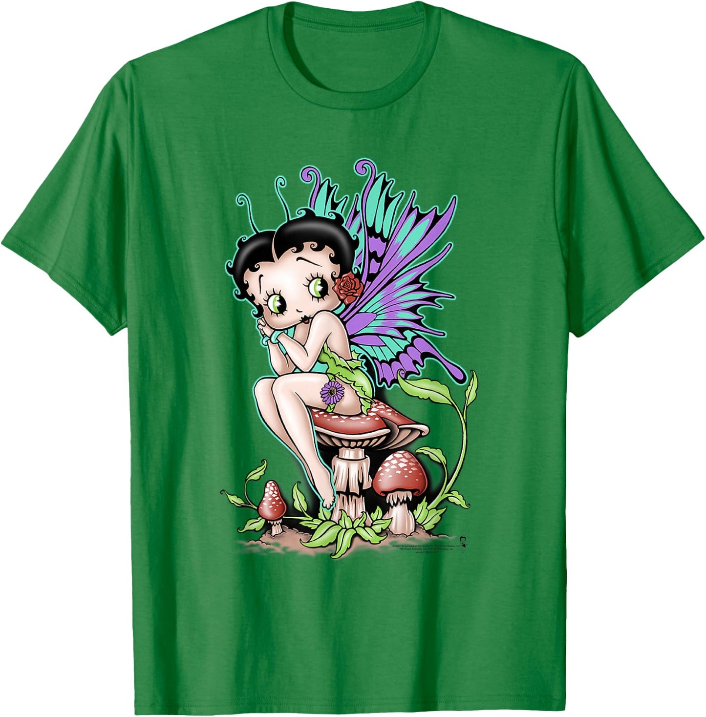Betty Boop Fairy T-Shirt - T-Shirt | Irish Green