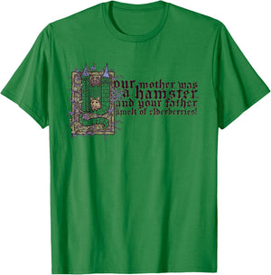 Your Mother was a Hamster T-Shirt - T-Shirt | Irish Green