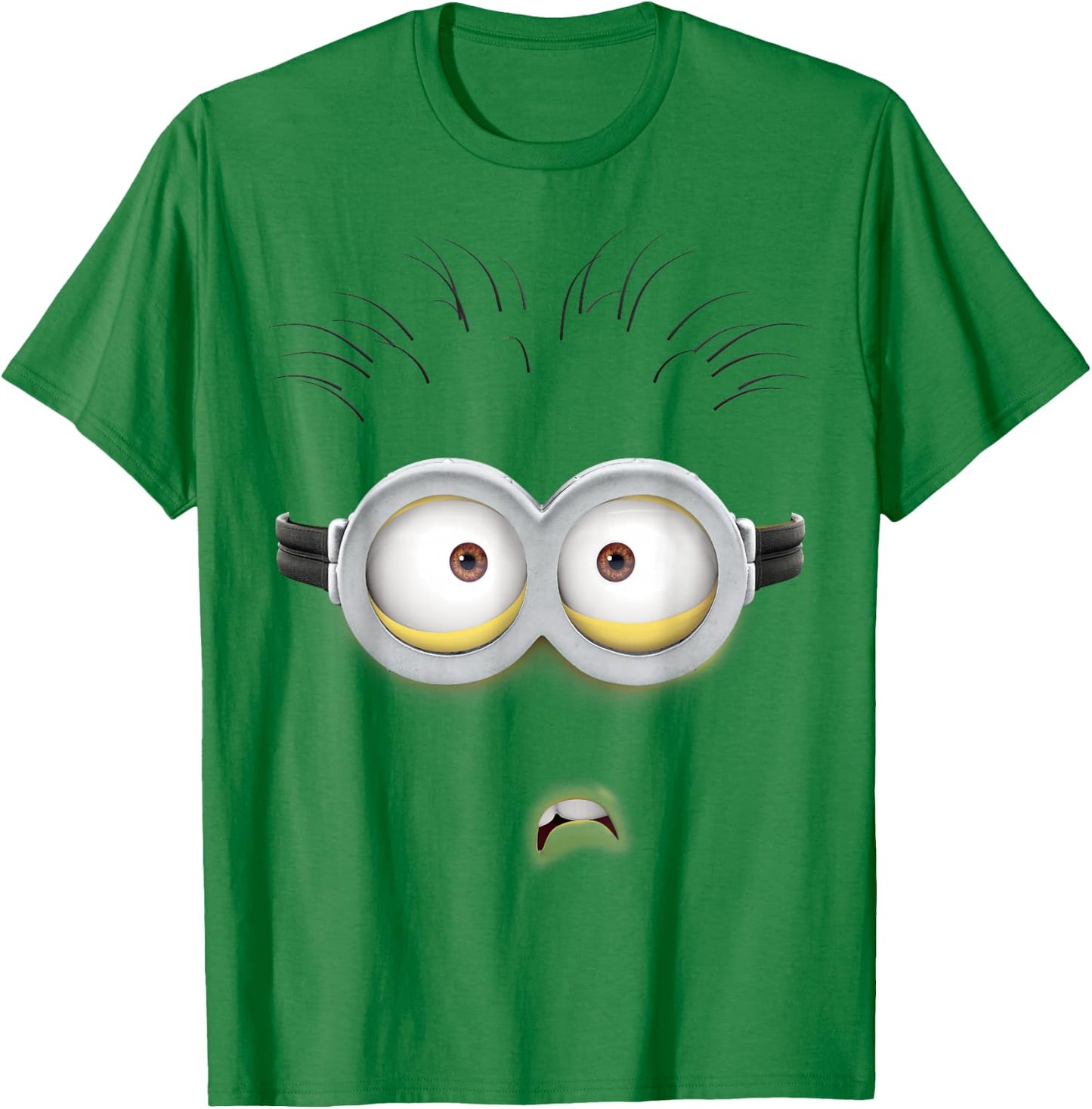 Despicable Me Minions Bob Frown Face Graphic T-Shirt - T-Shirt | Irish Green