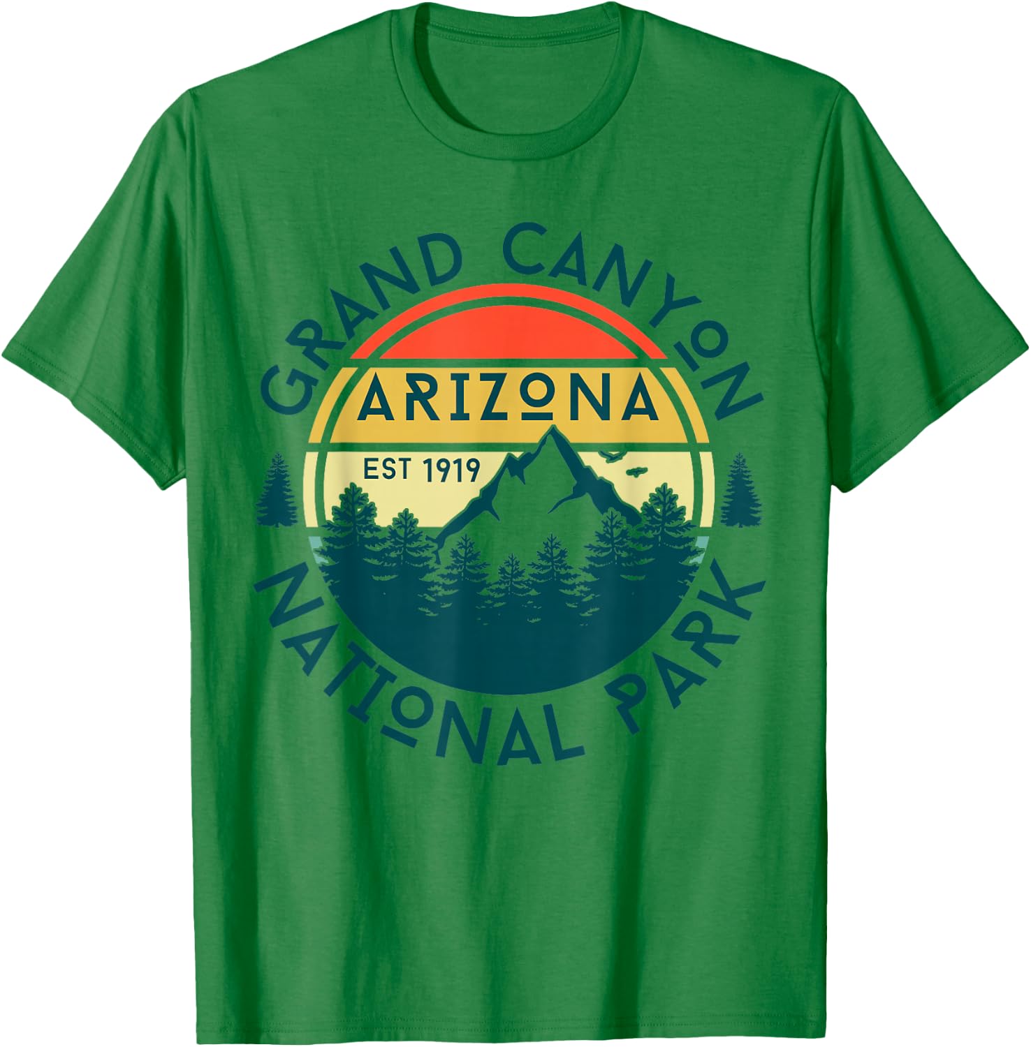 Grand Canyon National Park T-Shirt - T-Shirt | Irish Green
