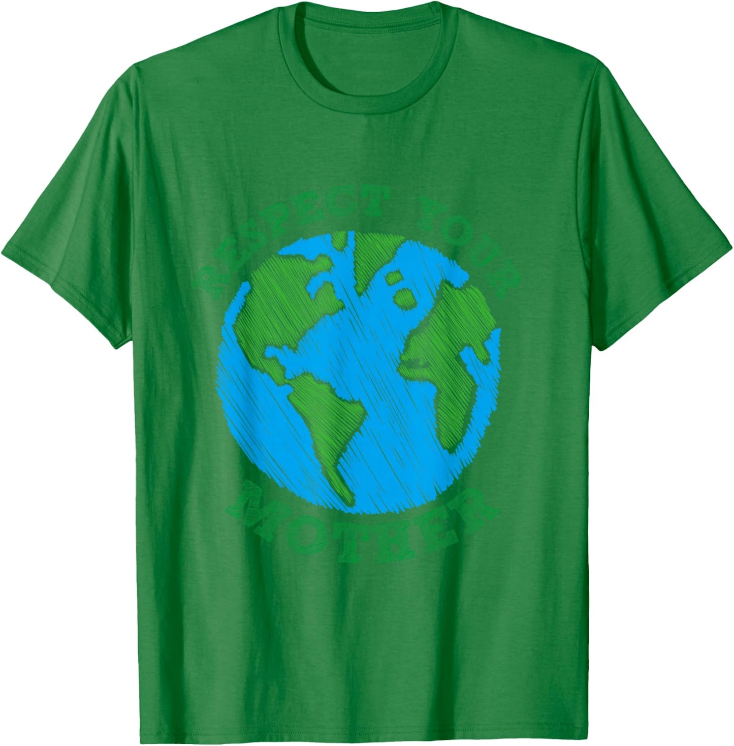 Earth Day Gift Respect Your Mother Nature Lover T-Shirt - T-Shirt | Irish Green