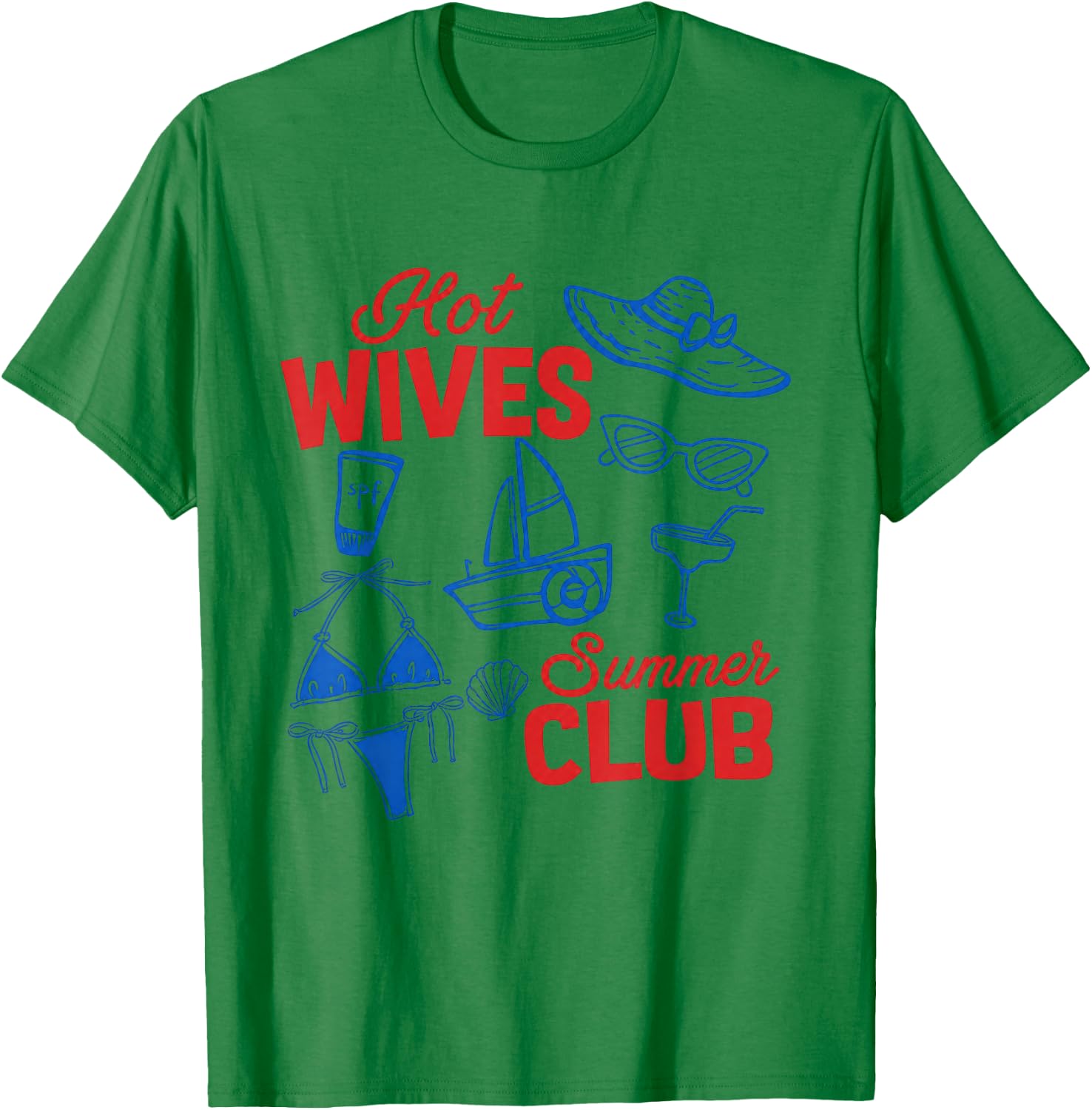 Y2k Hot Wife Summer Bride Era T-Shirt - T-Shirt | Irish Green