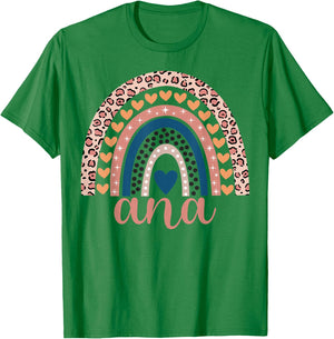 Ana Ana Name Birthday Shirt Gift T-Shirt - T-Shirt | Irish Green