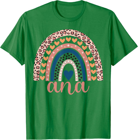 Ana Ana Name Birthday Shirt Gift T-Shirt - T-Shirt | Irish Green