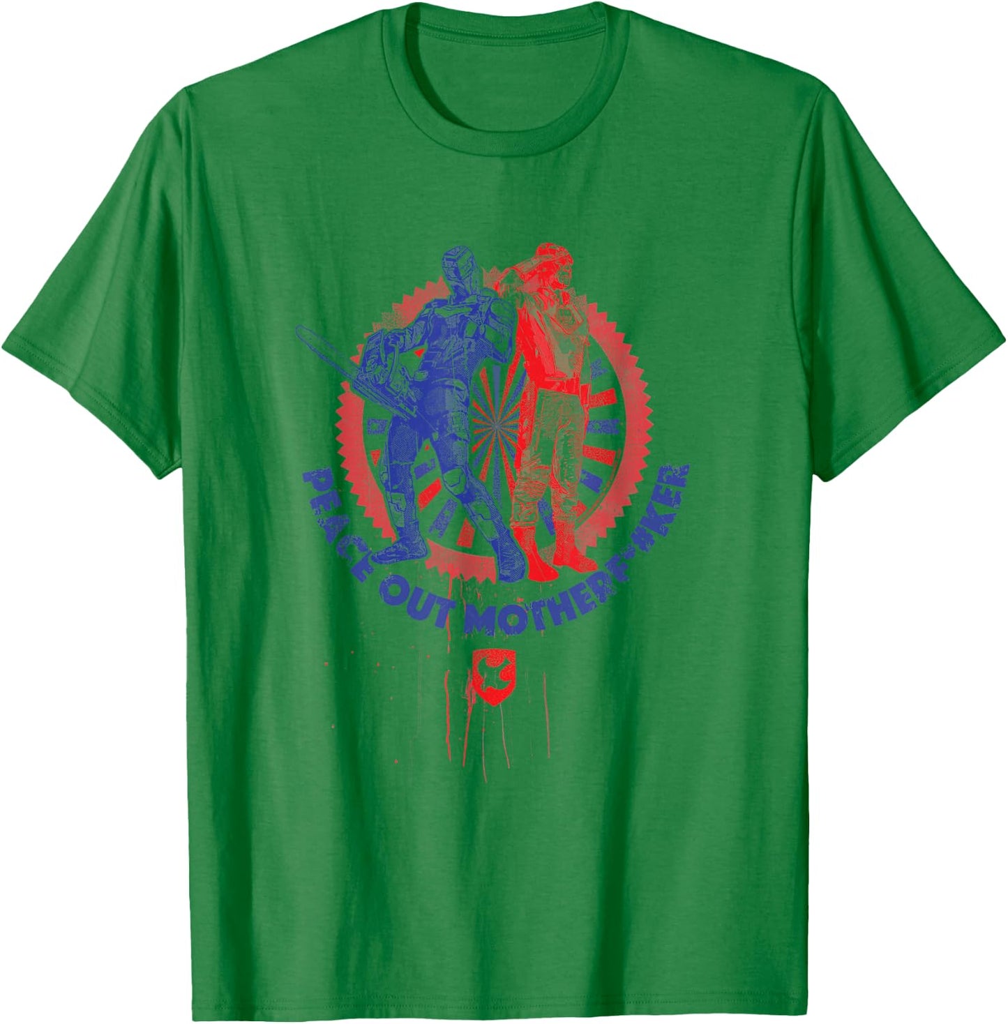 Peacemaker The Vigilante Peace Stamp T-Shirt - T-Shirt | Irish Green