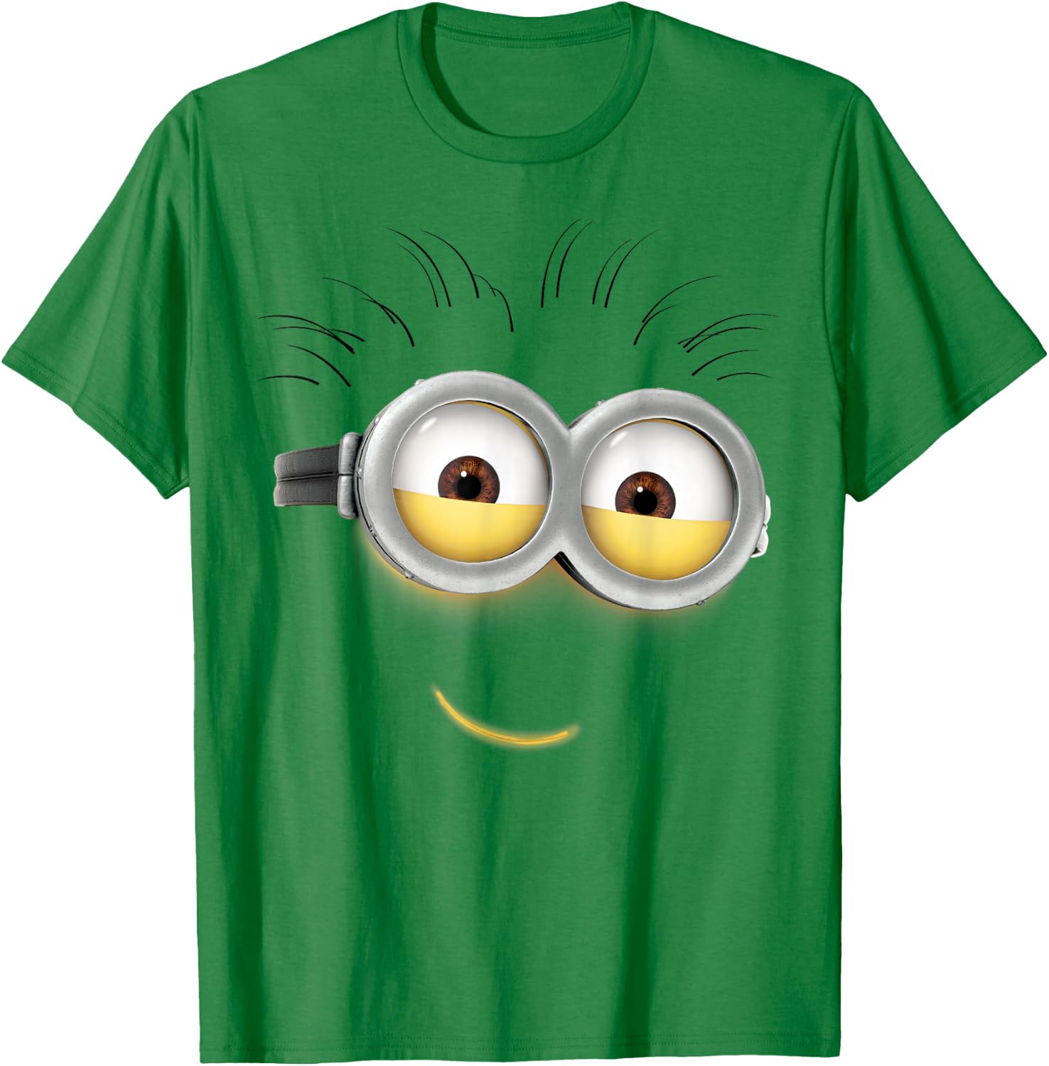 Despicable Me Minions Phil Smile Eyes Graphic T-Shirt - T-Shirt | Irish Green