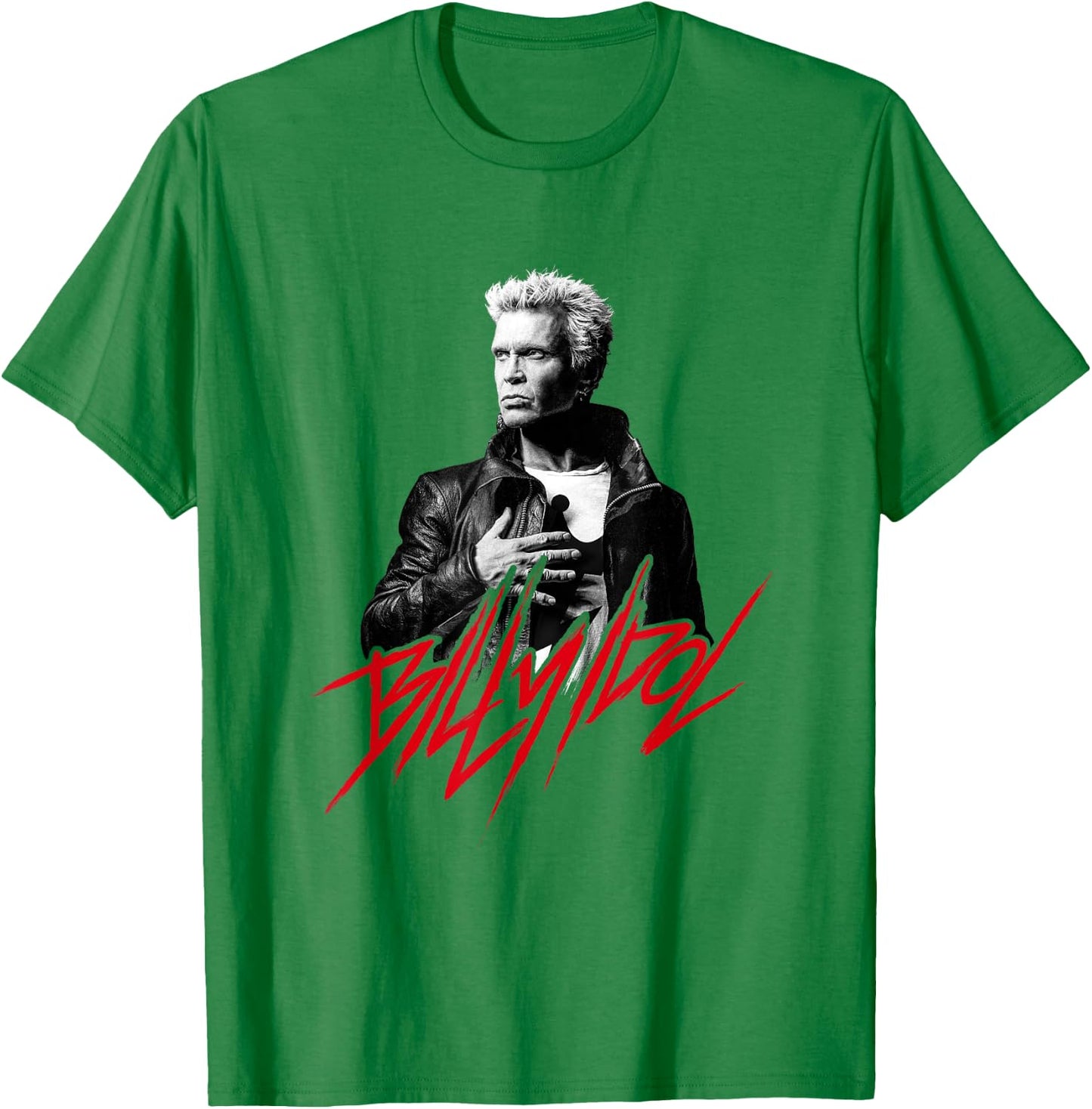 Billy Idol - Rebel Yell Portrait Small T-Shirt - T-Shirt | Irish Green