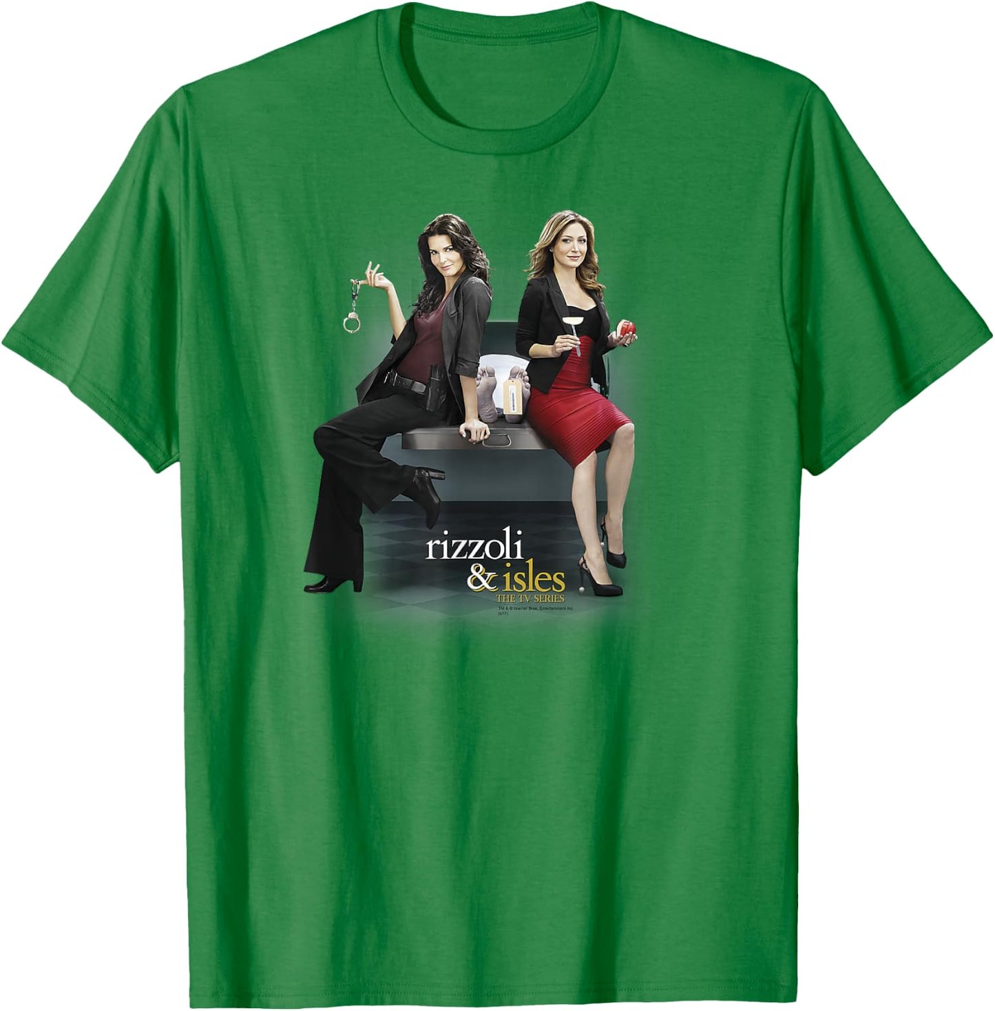 Rizzoli & Isles Sitting Around T-Shirt - T-Shirt | Irish Green