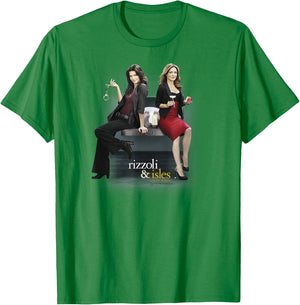 Rizzoli & Isles Sitting Around T-Shirt - T-Shirt | Irish Green