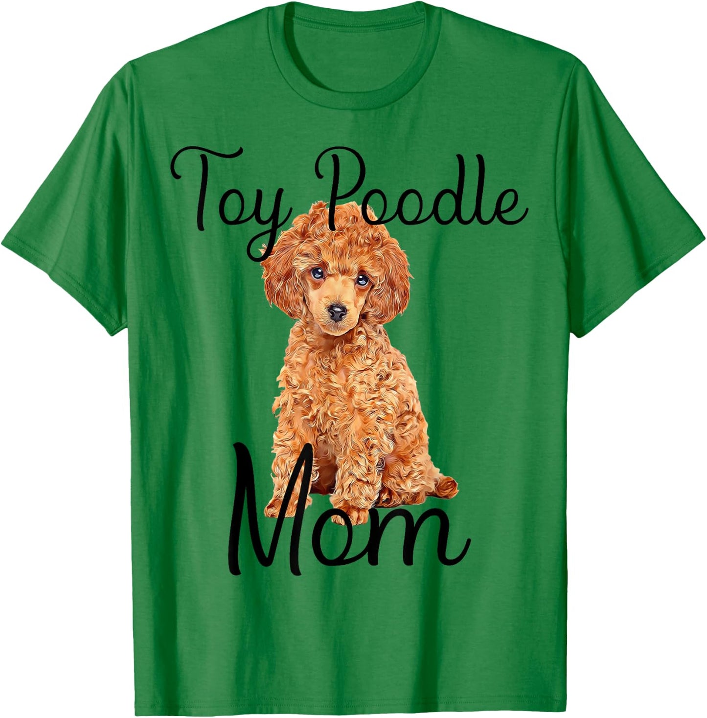 Waffle Toy Poodle Dog Mom Toy Poodle Puppy Lover T-Shirt - T-Shirt | Irish Green