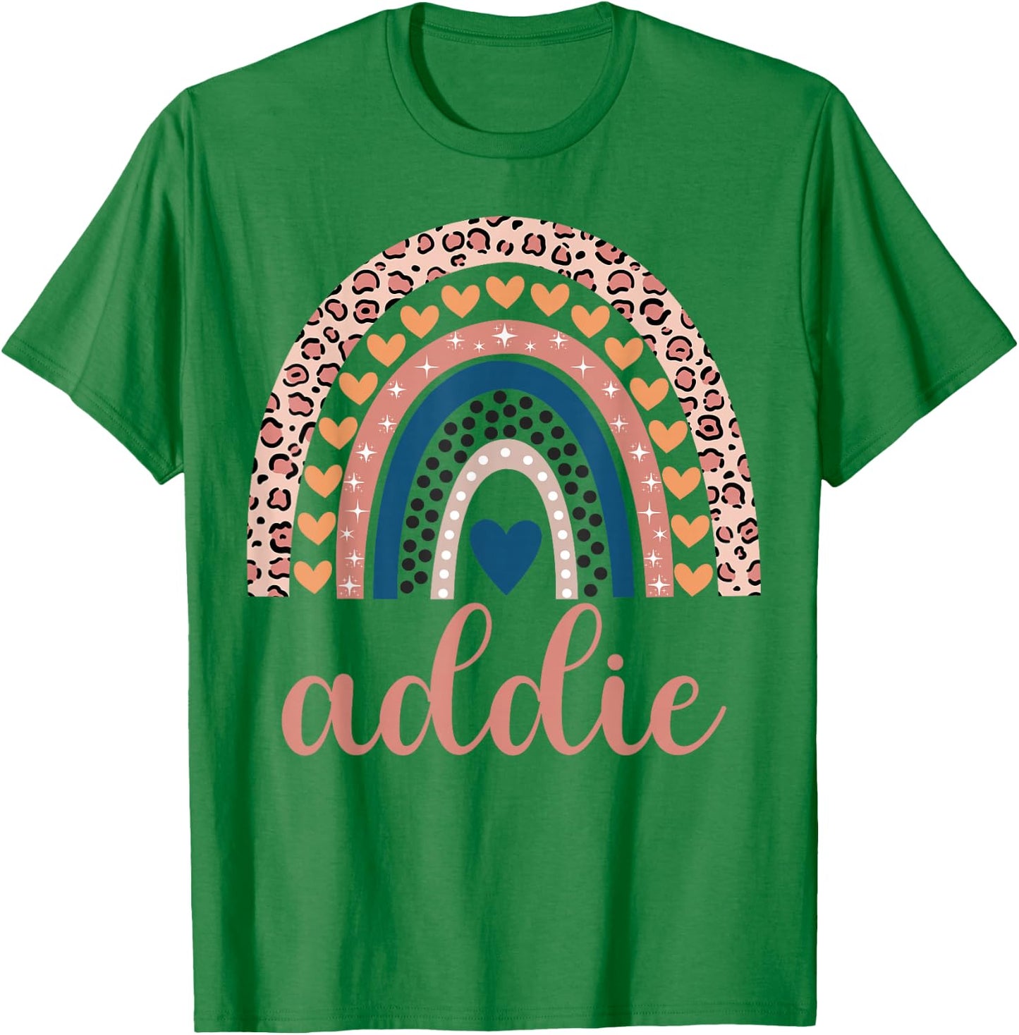 Addie Addie Name Birthday Shirt Gift T-Shirt - T-Shirt | Irish Green