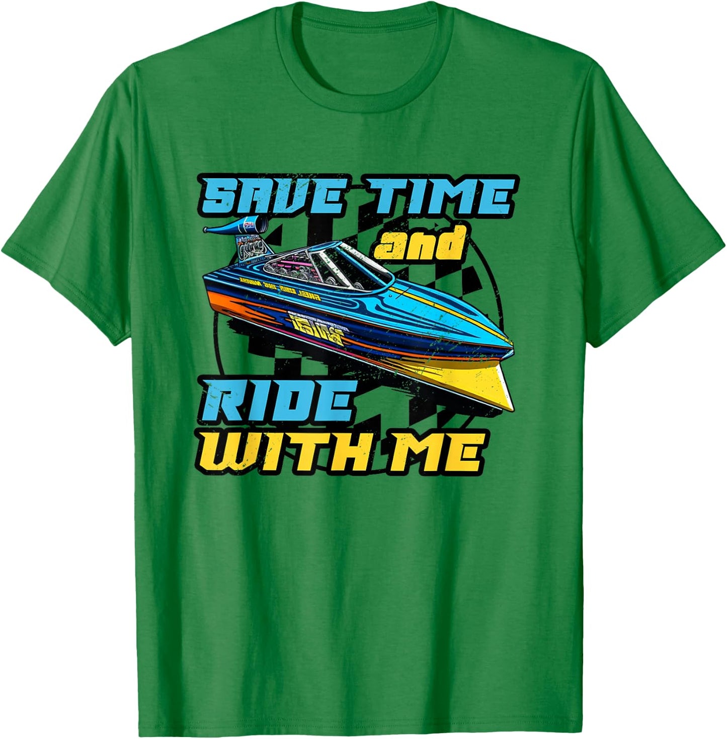 Drag Boat Racing Racer Speed Boat Driver Legend T-Shirt - T-Shirt | Irish Green