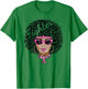 Breast Cancer Shirt African American T-Shirt - T-Shirt | Irish Green