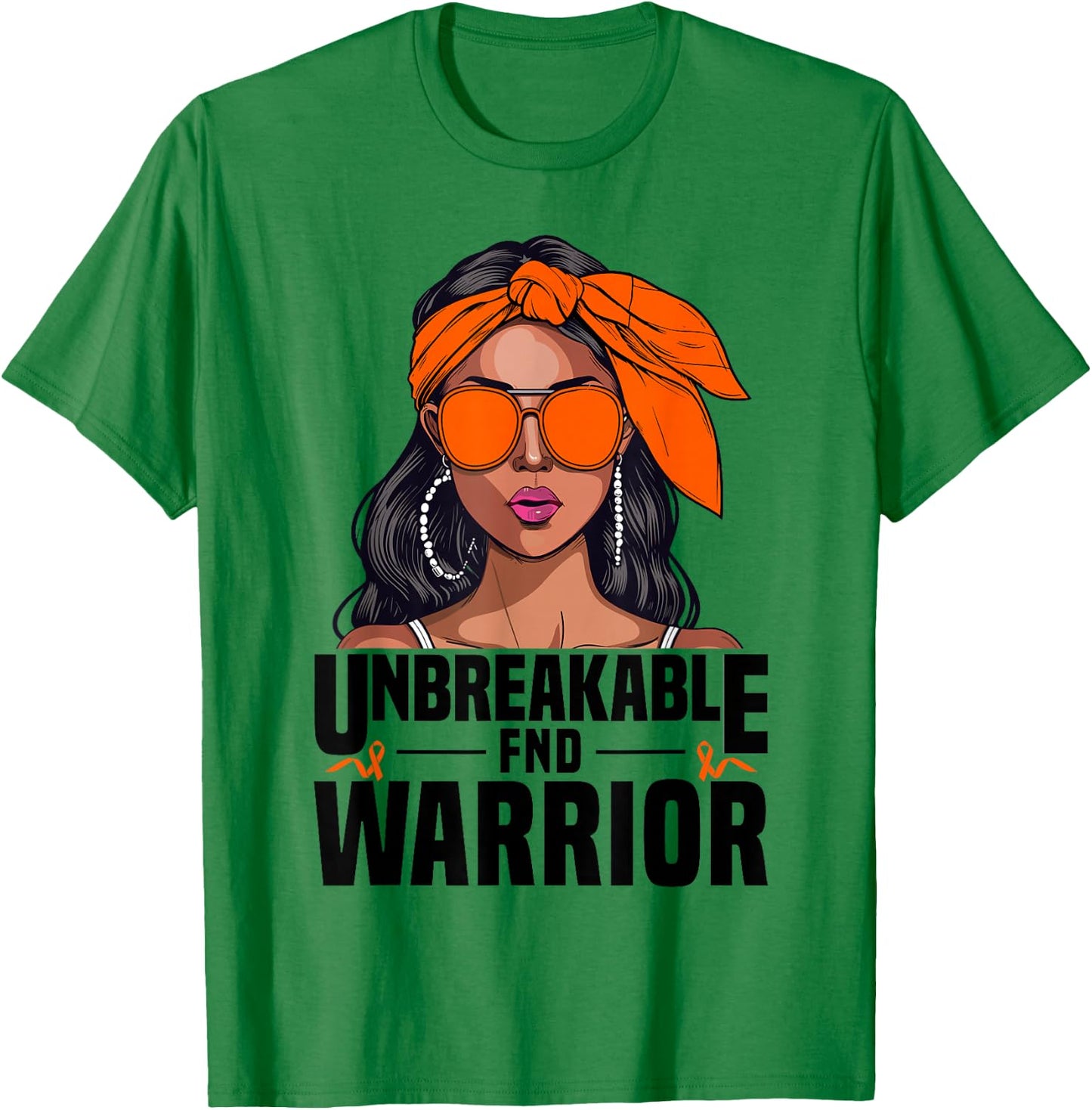 FND Warrior Unbreakable Functional Neurologic Disorder T-Shirt - T-Shirt | Irish Green
