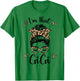 Grandma I'm That Gigi Messy Bun Grandma T-Shirt - T-Shirt | Irish Green