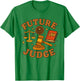 Future Judge Law Student Young Lawyer Justice Kids Career T-Shirt - T-Shirt | Irish Green