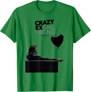 Crazy Ex-Girlfriend Crazy Mad T-Shirt - T-Shirt | Irish Green