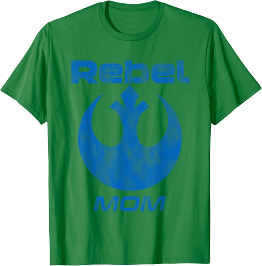 Star Wars Rebel Alliance Matching Family MOM T-Shirt - T-Shirt | Irish Green