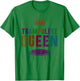 Gymnastics Girls Team TRAMPOLINE QUEEN Gymnast Squad Ladies T-Shirt - T-Shirt | Irish Green