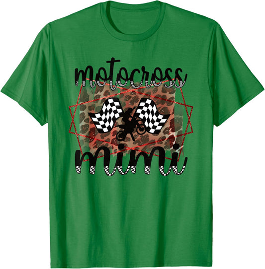 Motocross Mimi Proud Motocross Mimi Grandma T-Shirt - T-Shirt | Irish Green