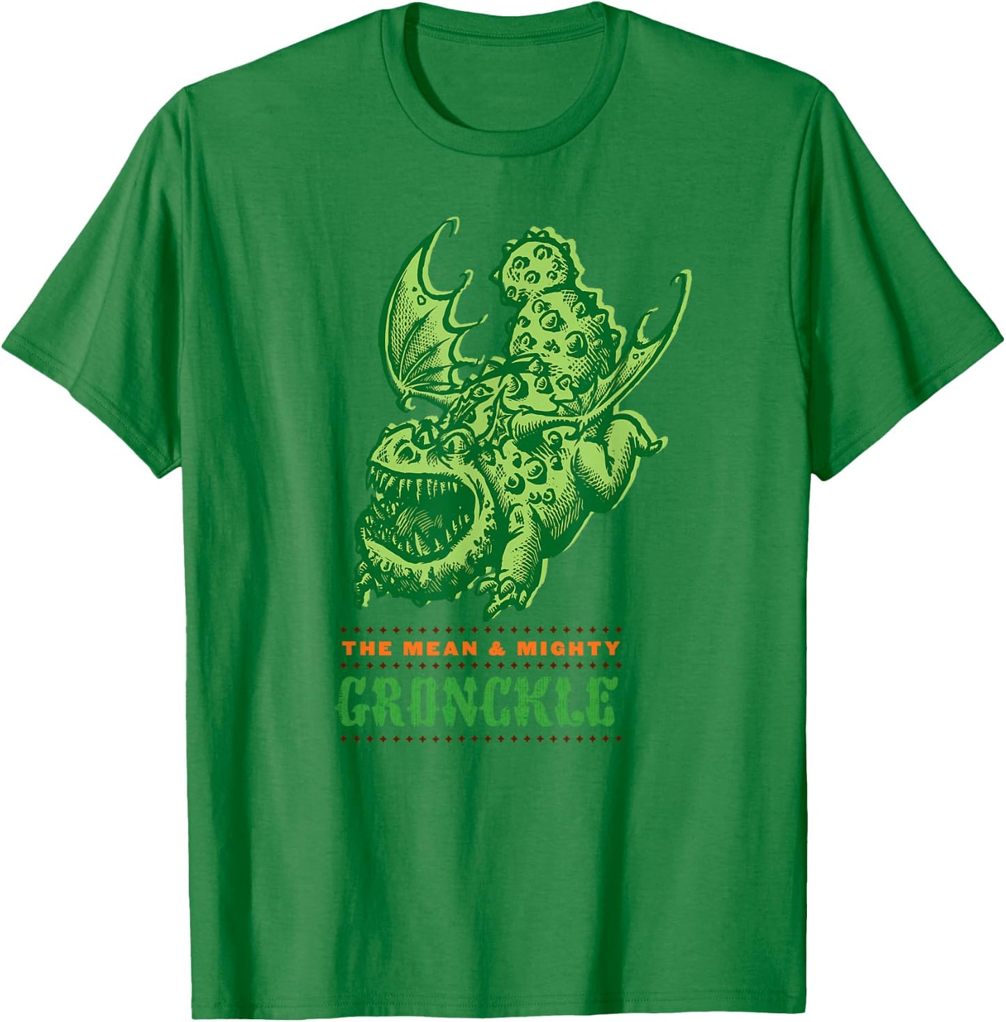 DreamWorks' Dragons: Green Gronckle T-Shirt - T-Shirt | Irish Green