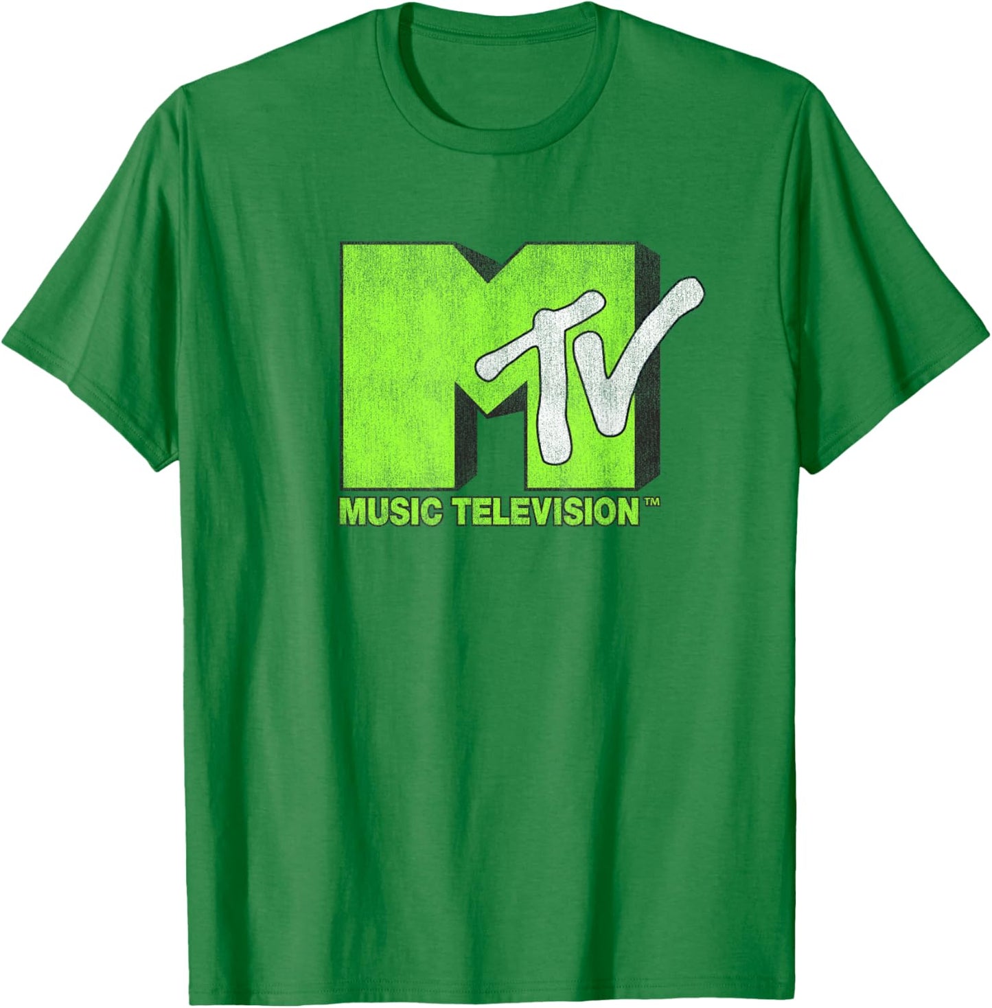 MTV Green Logo T-Shirt - T-Shirt | Irish Green