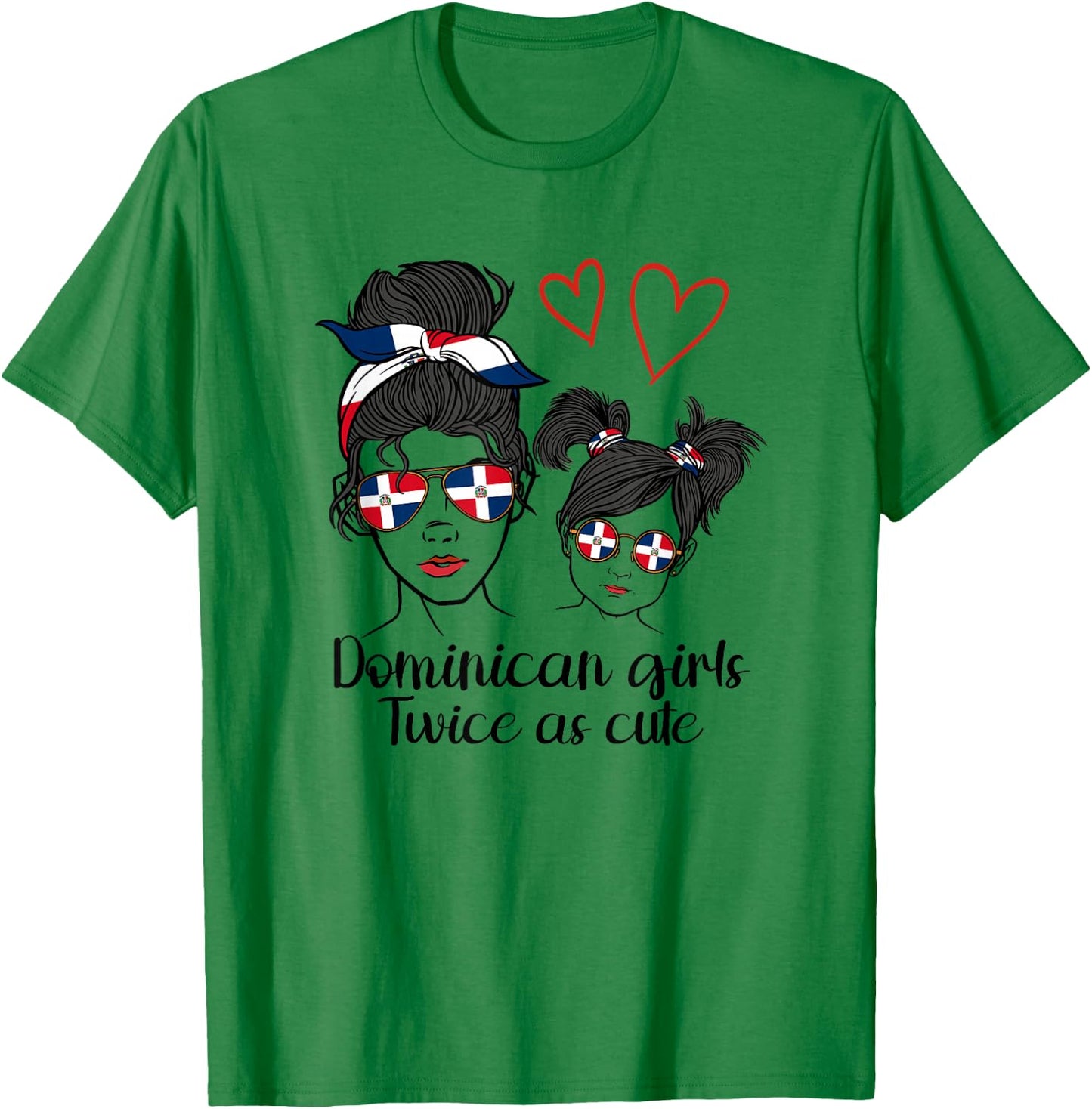 Republica dominicana For Girl Dominican mother T-Shirt - T-Shirt | Irish Green