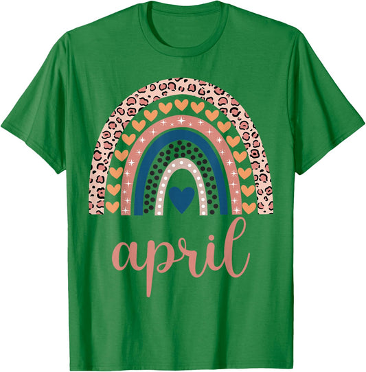 April April Name Birthday Shirt Gift T-Shirt - T-Shirt | Irish Green