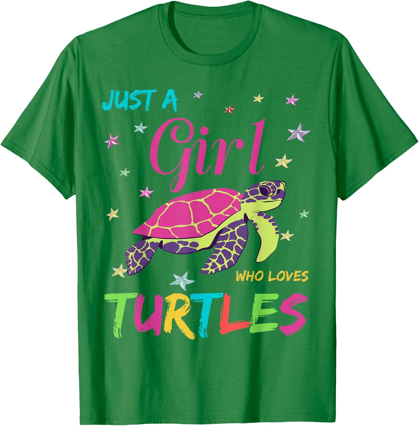 Turtles Cute Turtle Toddler Girls Who Loved Sea-Turtle Squad T-Shirt - T-Shirt | Irish Green