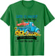 Life Is Short Take The Trip Buy The Flamingo Eat The Cake T-Shirt - T-Shirt | Irish Green