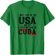 Funny Cuba Lover Graphic Men Kids Cuban T-Shirt - T-Shirt | Irish Green