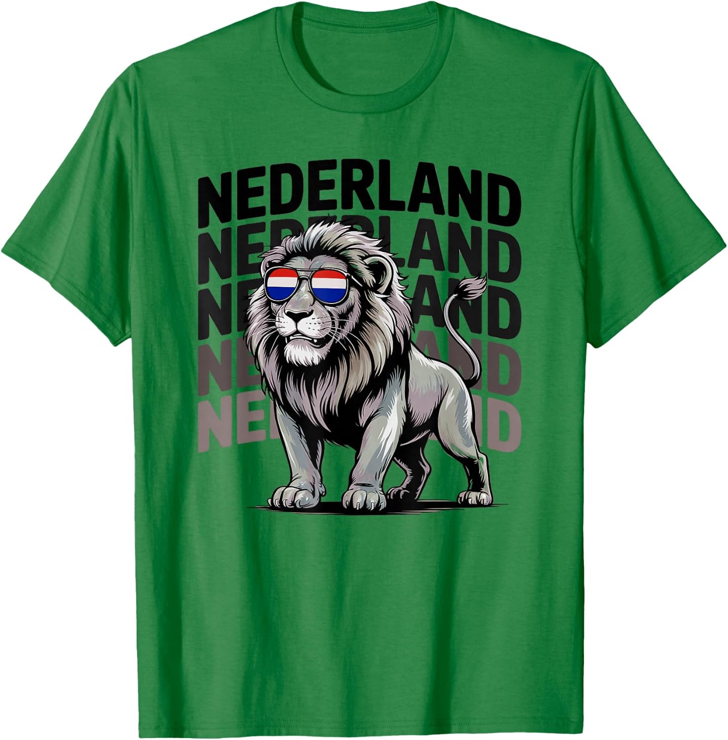 Funny Nederland Boys Netherlands Oranje Holland Lion Vacay T-Shirt - T-Shirt | Irish Green