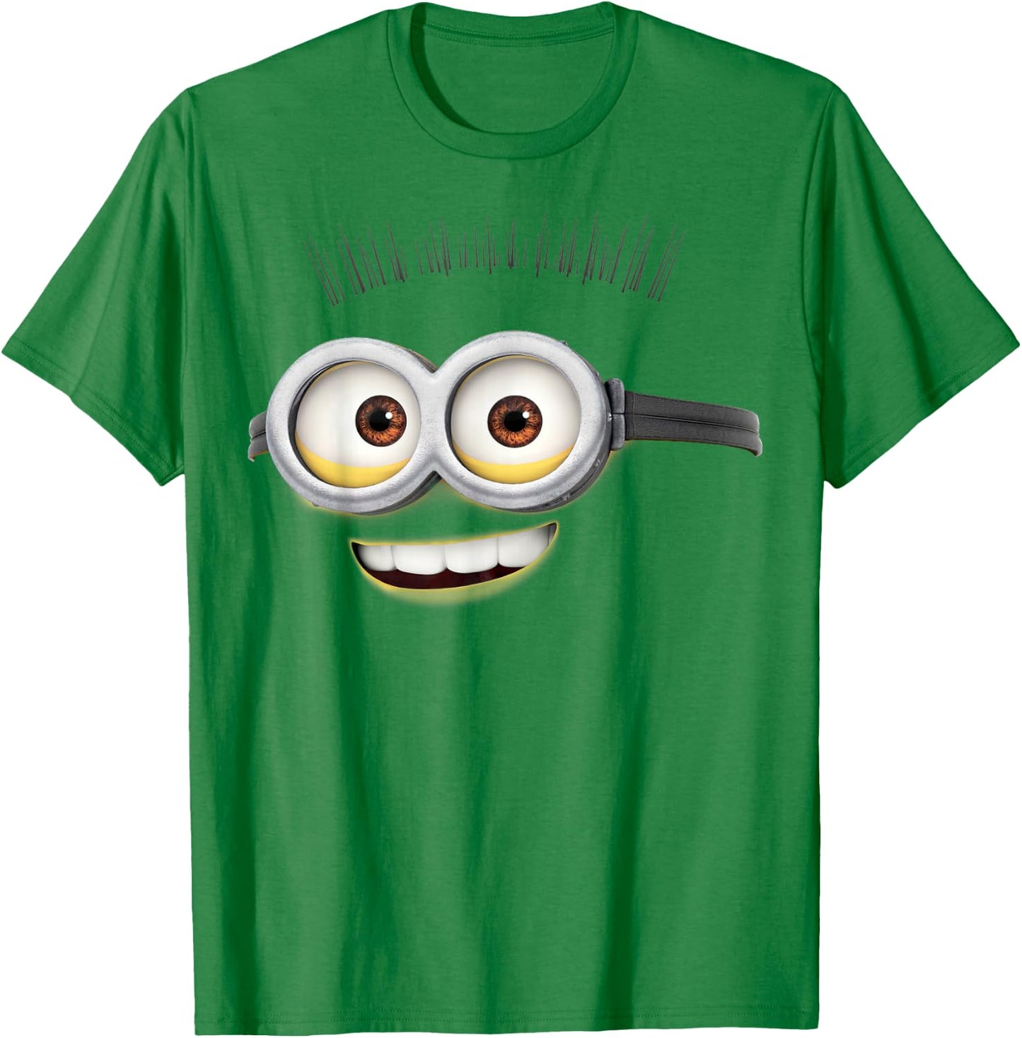 Despicable Me Minions Jerry Open Smile Graphic T-Shirt - T-Shirt | Irish Green