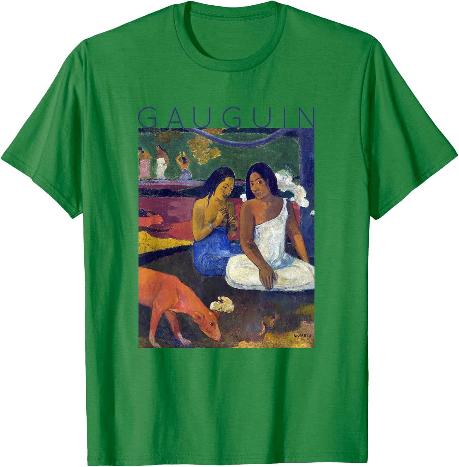 Paul Gauguin - Arearea T-Shirt - T-Shirt | Irish Green