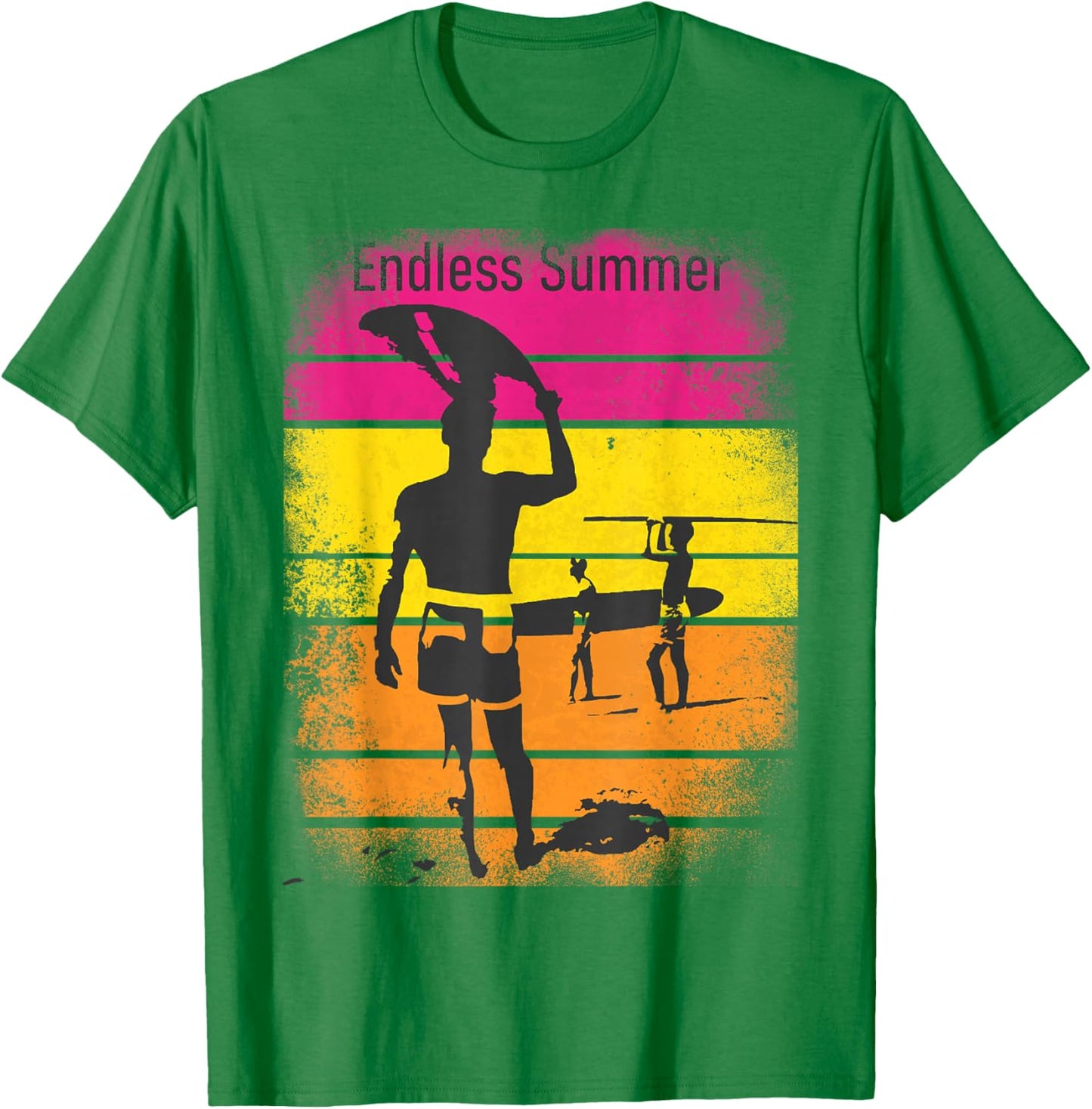 Vintage Endless Summer T-Shirt - T-Shirt | Irish Green