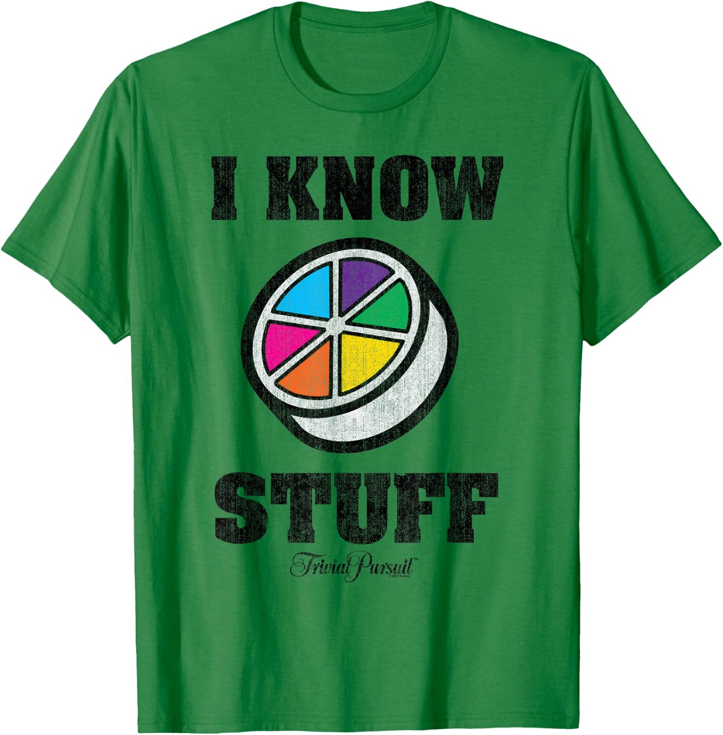 Trivial Pursuit I Know All of the Stuff T-Shirt - T-Shirt | Irish Green