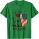 Vintage Goldendoodle Patriotic Dog 250 Years 1776 2026 T-Shirt - T-Shirt | Irish Green