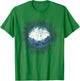 Moonlight Outdoor Wild Trees Wildlife Forest Moon Nature T-Shirt - T-Shirt | Irish Green