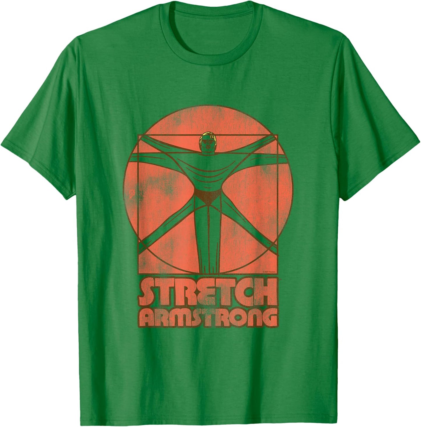 Stretch Armstrong Da Vinci's Stretch T-Shirt - T-Shirt | Irish Green
