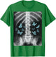 Xray Skeleton Blue Butterfly Egirl y2k Harajuku Dark Grunge T-Shirt - T-Shirt | Irish Green