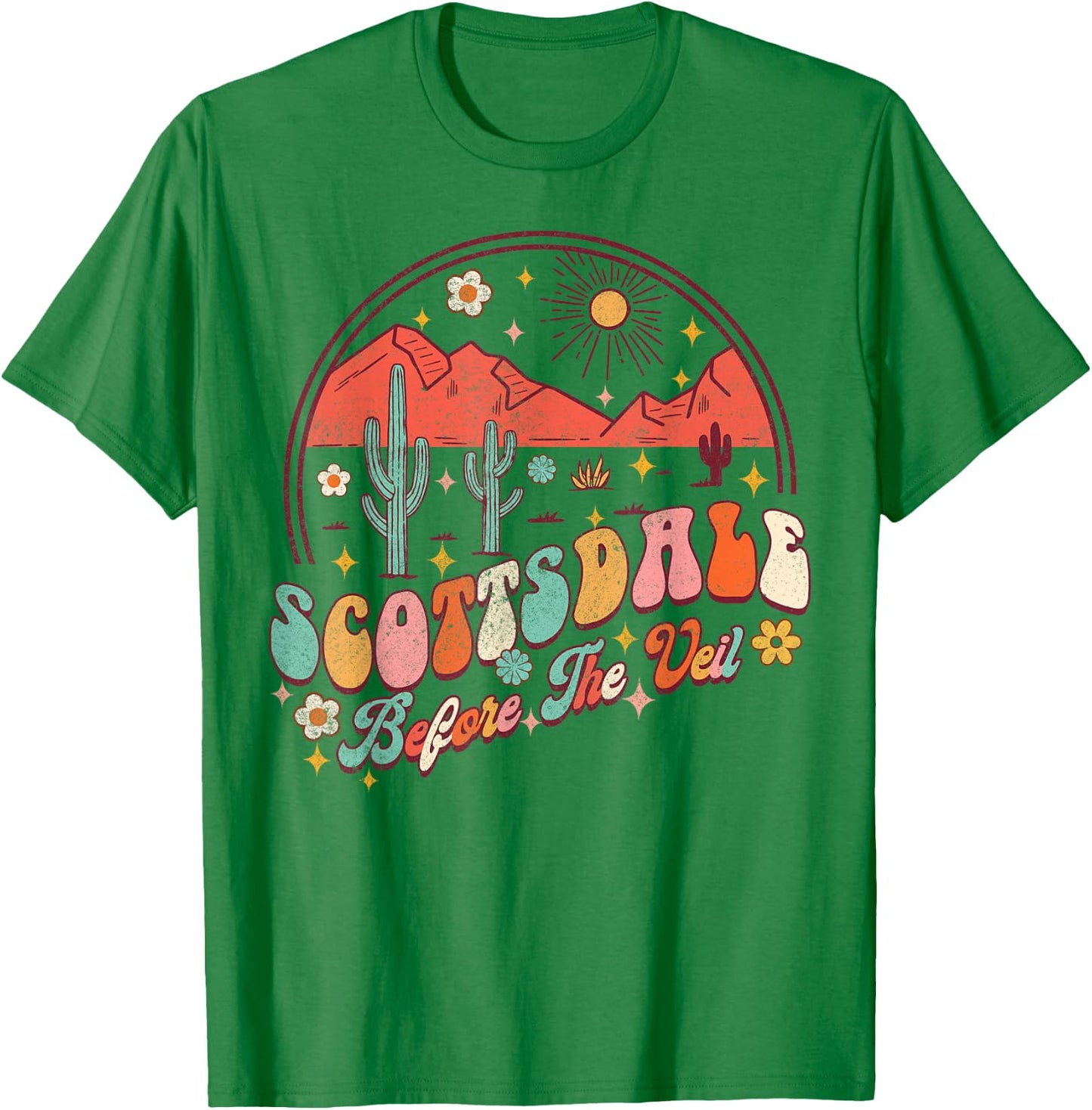 Scottsdale Before The Veil Bride Babe Bachelorette Matching T-Shirt - T-Shirt | Irish Green