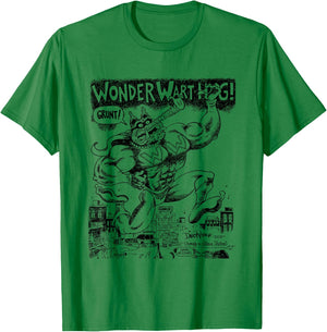 Wond Warthog 02 T-Shirt - T-Shirt | Irish Green