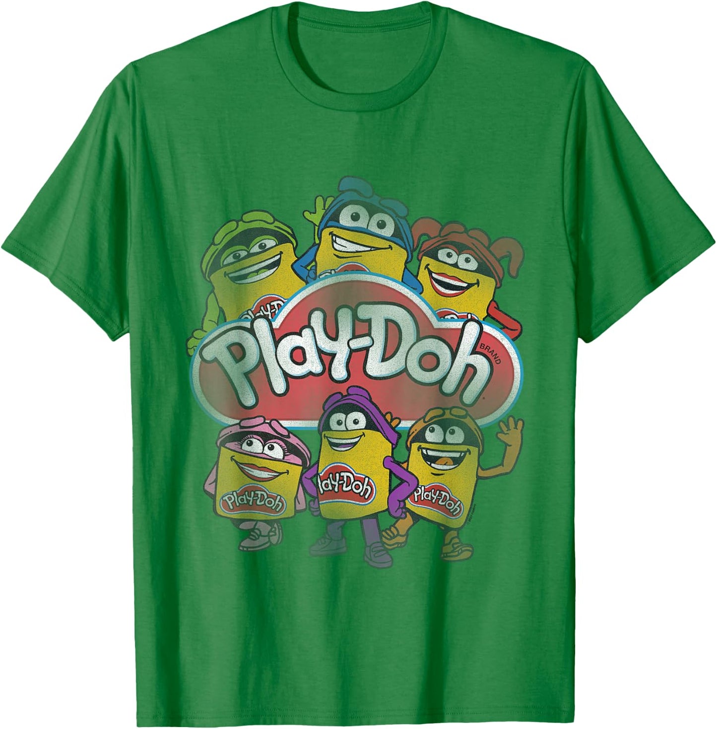 Play-Doh Colorful Characters T-Shirt - T-Shirt | Irish Green