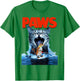 Paws Cat Lover, Horror Movie Parody T Shirt T-Shirt - T-Shirt | Irish Green